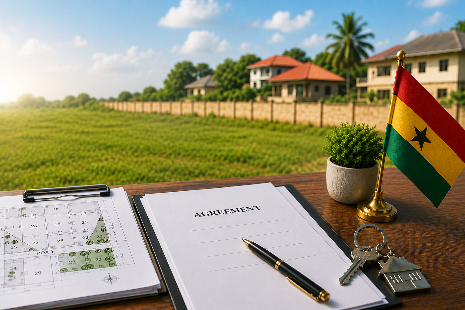 Buying Land in Ghana: Documentation, Registration and Due Diligence