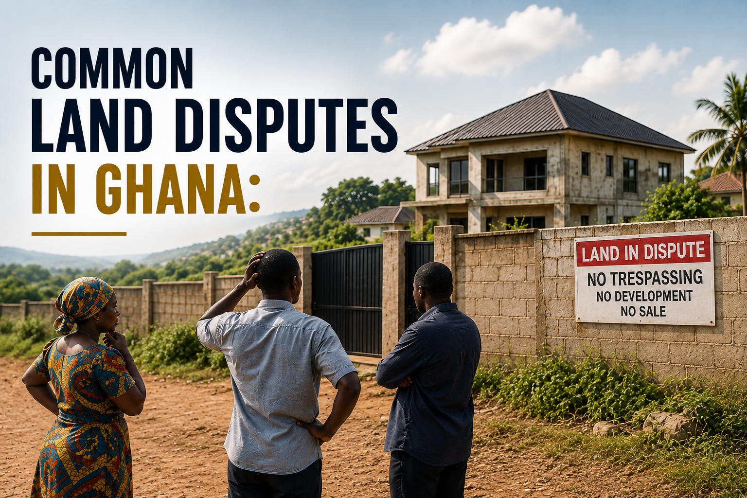 Common Land Disputes in Ghana: Causes, Prevention and Remedies