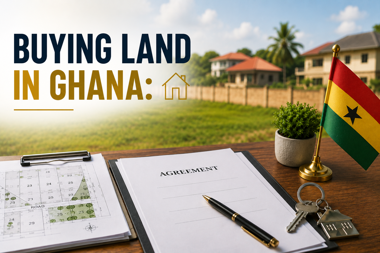 Buying Land in Ghana: Documentation, Registration and Due Diligence